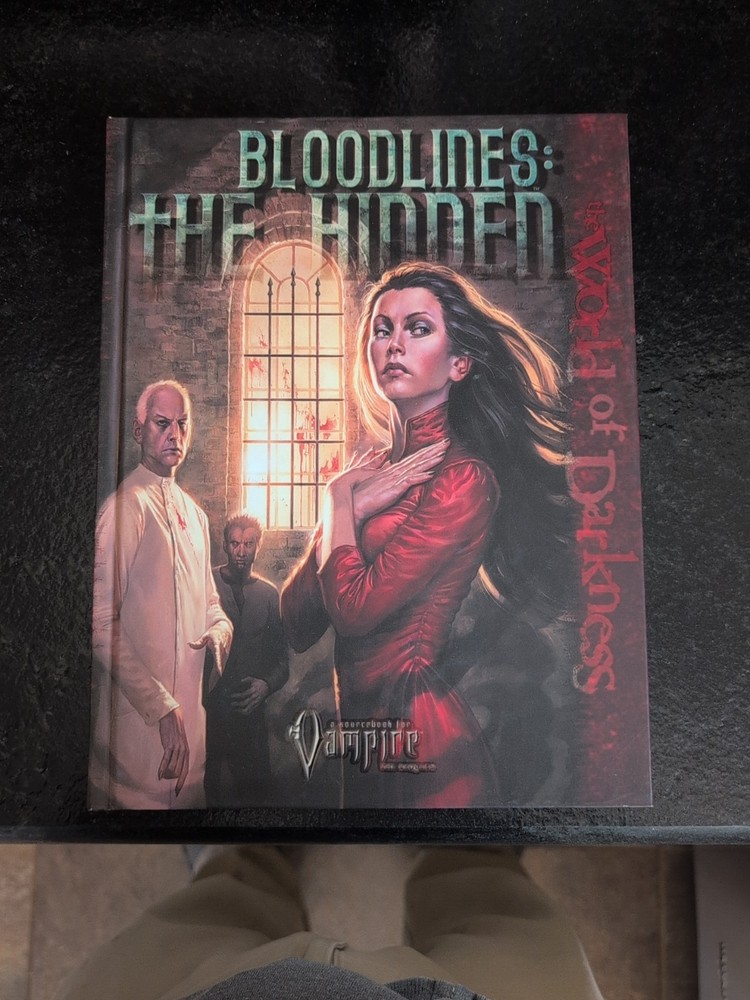 Vampire The Requiem Core Book + 3 Sourcebooks RPG Hardcover