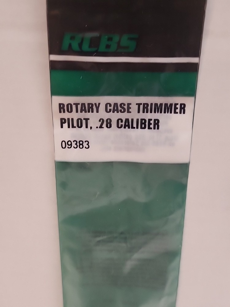 RCBS Rotary Case Trimmer Pilot .28 Caliber 09383