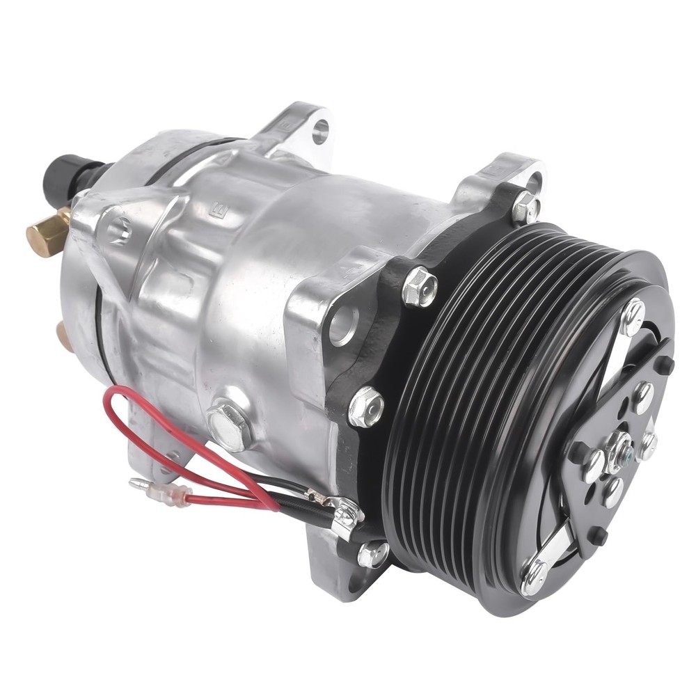 Air Conditioning Compressor Replacement for Thermo King Tripac APU with Clutc...