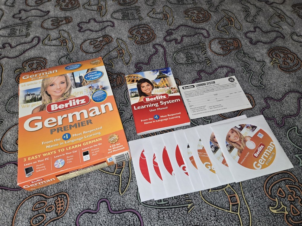 Nova Berlitz German Premier (PC/Mac) CD Learning Language - German Language