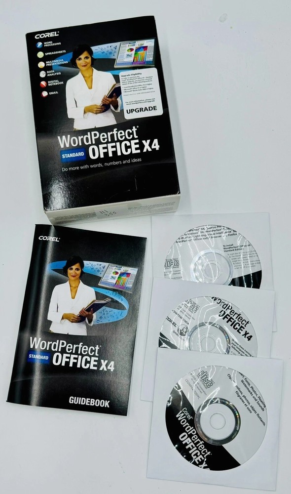 Complete Corel WordPerfect Office X4 - Standard Version!
