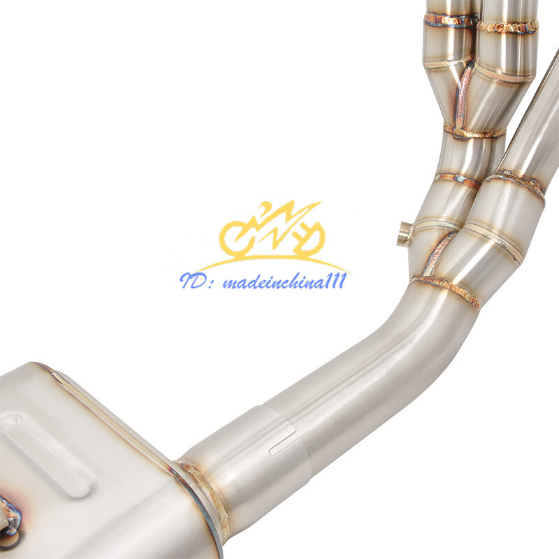 For Triumph Trident 660 Tiger 660 Exhaust System Motorcycle Header Link Pipe