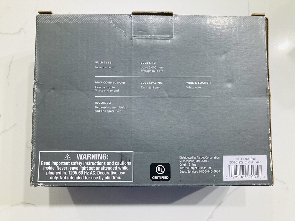 Threshold 100 String Lights