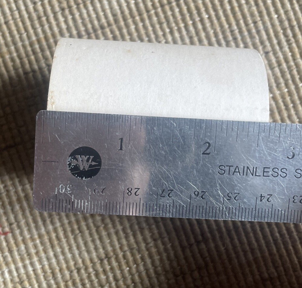 NCR 150’X 2 5/8"(67mm) 1-ply /Adding Machine Paper Rolls New/Old Stack