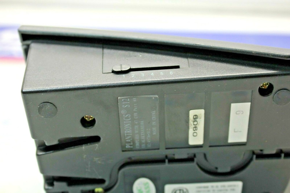 Plantronics S12 AL8KXNANS10A Office Headset Base