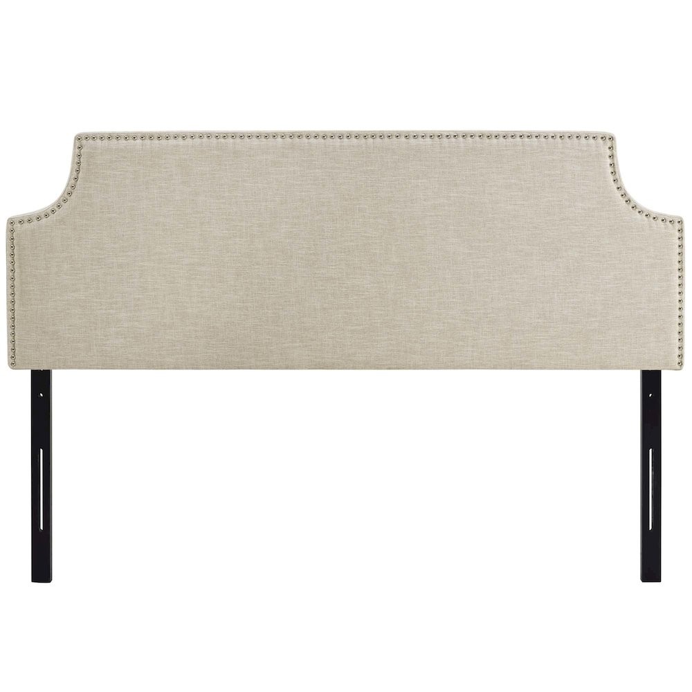 Laura Upholstered Fabric Queen Headboard