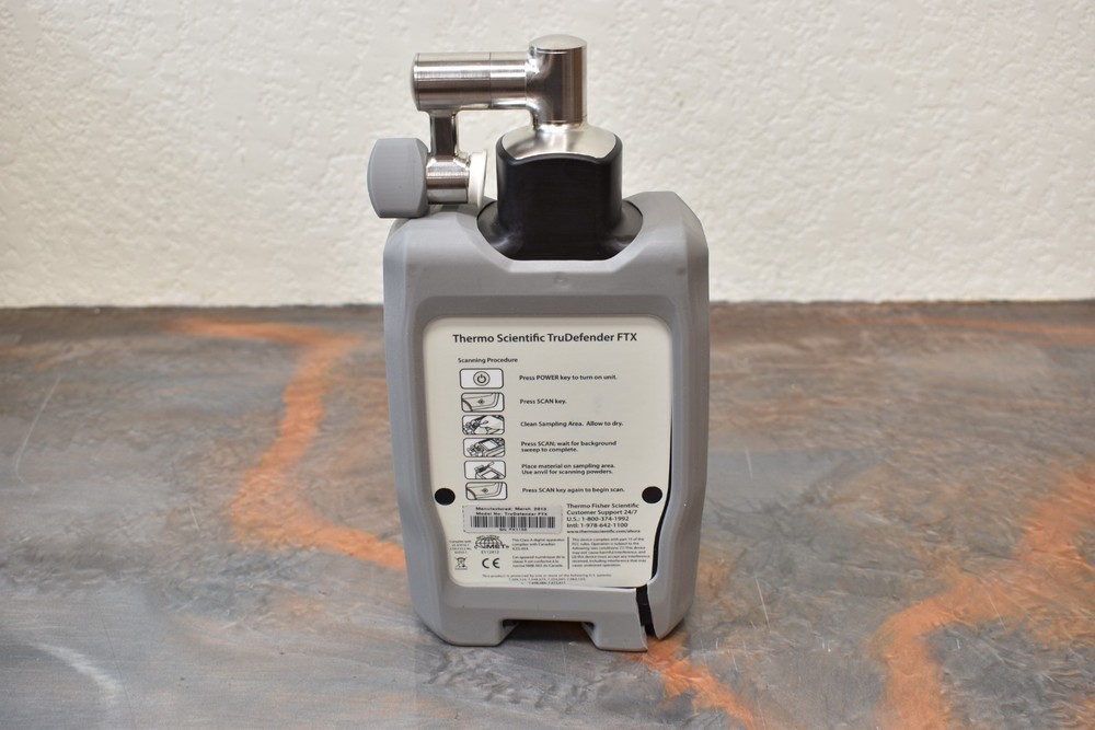 Thermo Scientific TruDefender FTX Handheld FTIR Chemical Identification Analyzer