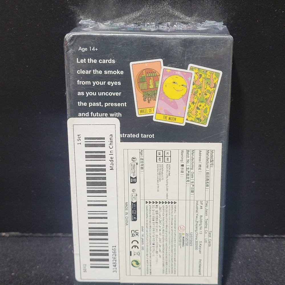Pot Tarot 78 Card Deck & Guidebook