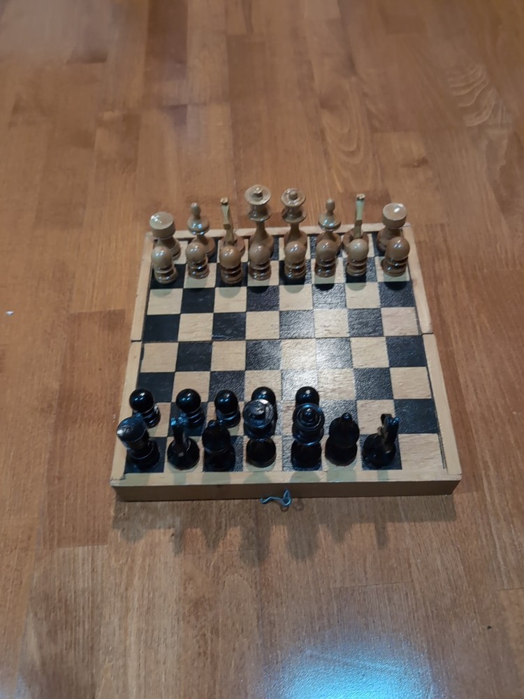 Soviet USSR chess, 11,5"×11,5"