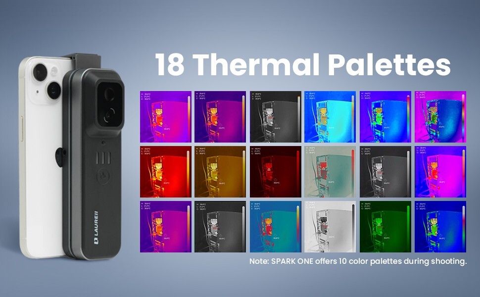 256x192 IR Resolution Thermal Camera Wireless Temperature Imager Camera for iOS