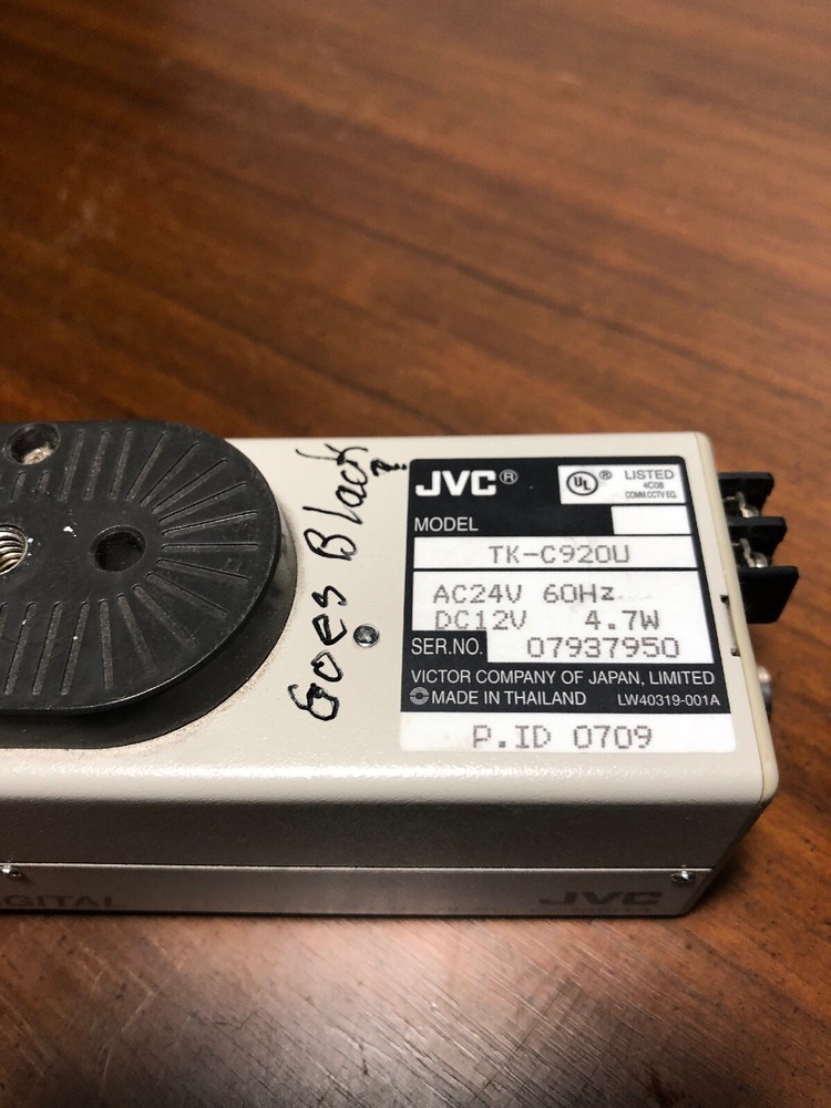 JVC. TK-920U Camera