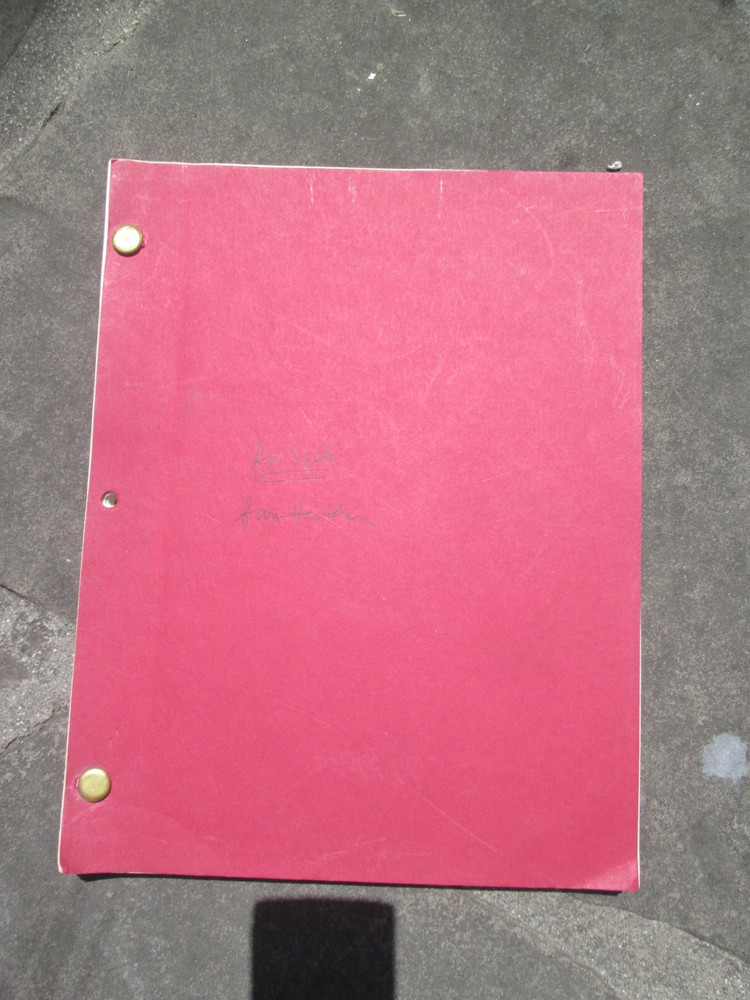 Jack Nicholson THE 2 JAKES Robert Towne 1989 Revised Shooting Draft Film Script