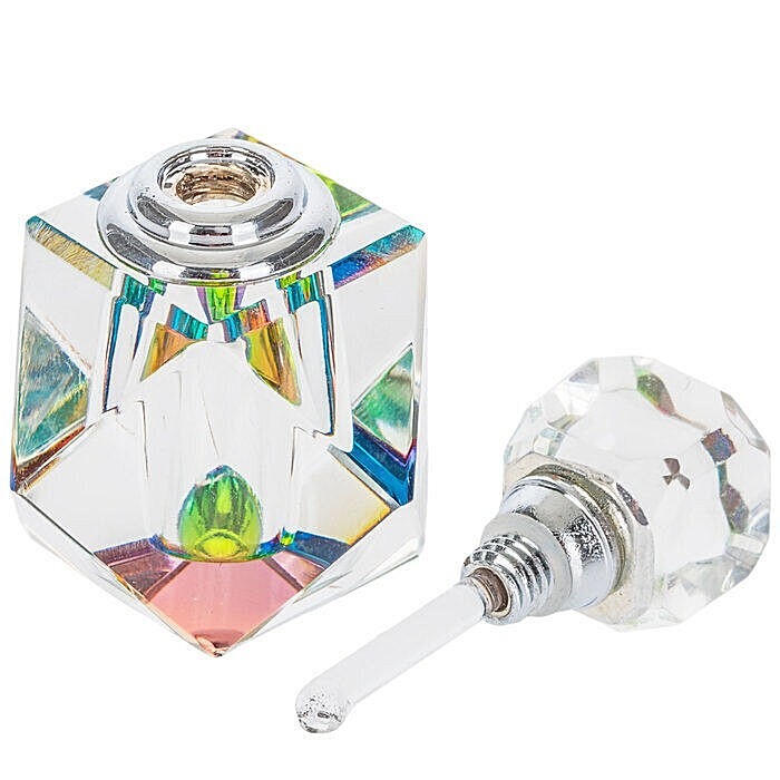 Faceted Glass PERFUME BOTTLE