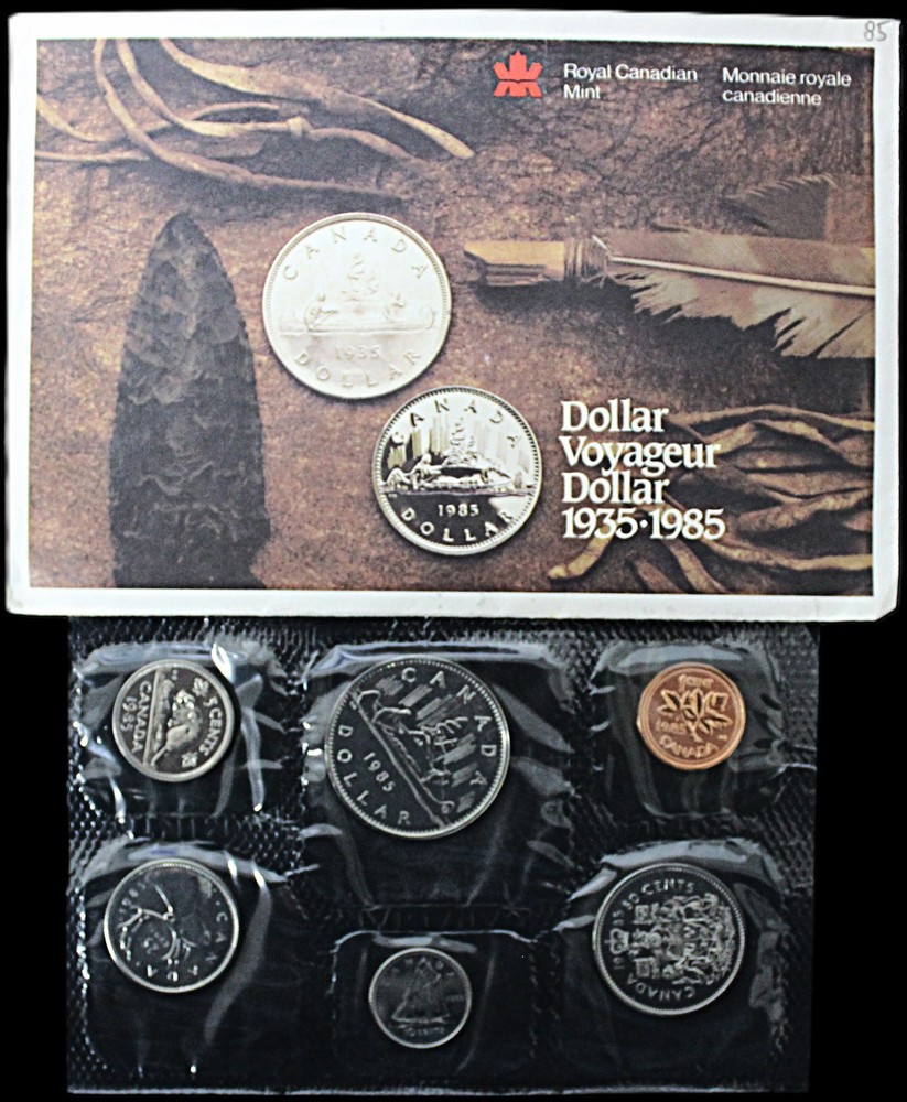 1985 Canada Experimental Packaging Proof Like Set