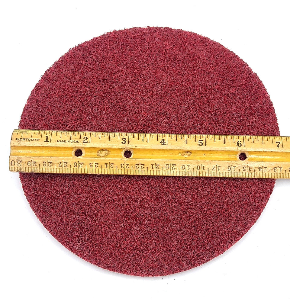 3M Scotch-Brite 7” Medium Surface Conditioning Discs Hook & Loop 89234 **5/EA**