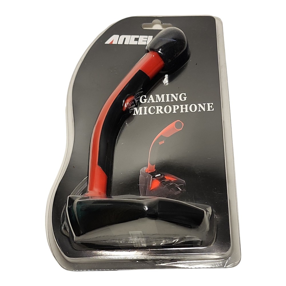 Gaming Microphone Computer Laptop Notebook PC USB Plug Ancel Brand New