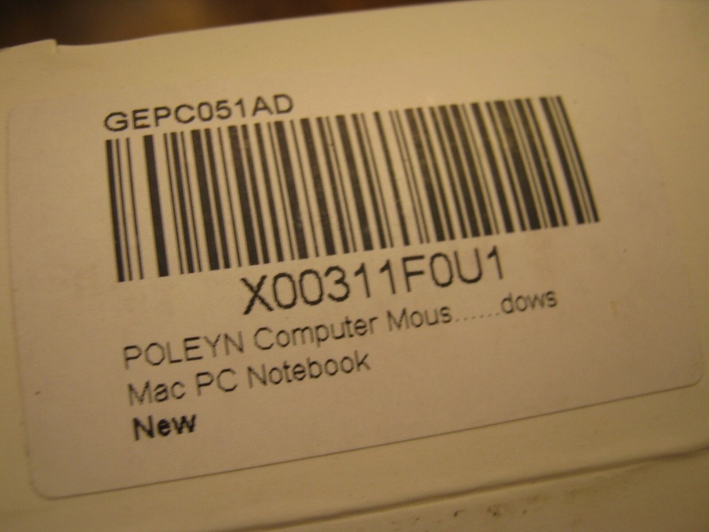 Poleyn 2.4G Wireless Optical Mouse Computer Mouse for Windows Mac PC Notebook