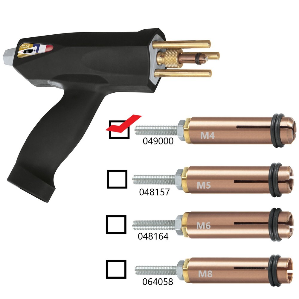 GYS M4 Stud Holder Chuck - for GYS Dent Pullers - 4mm