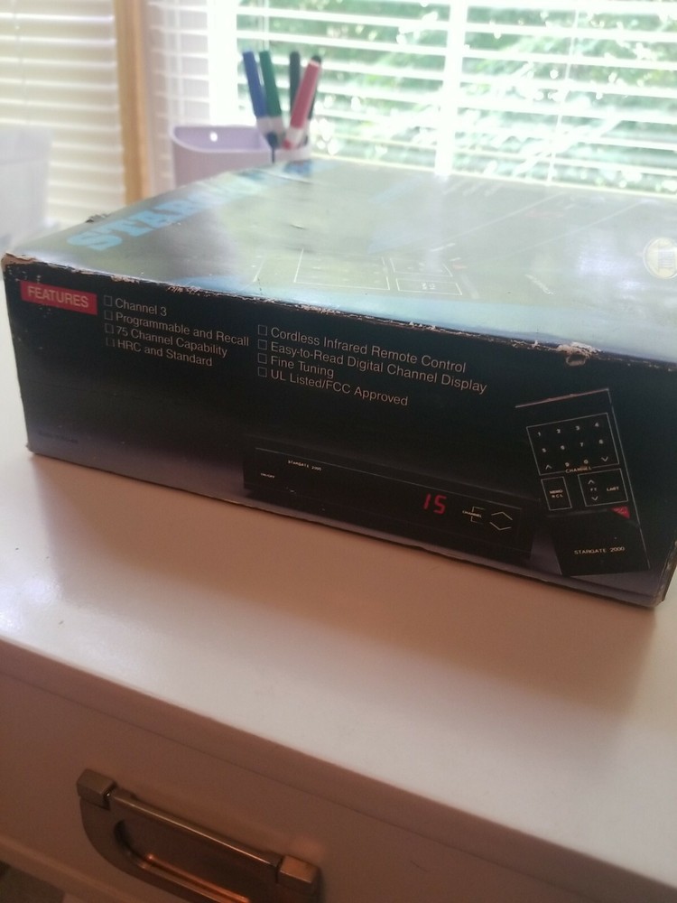 STARGATE 2000 CORDLESS CATV CONVERTER BOX