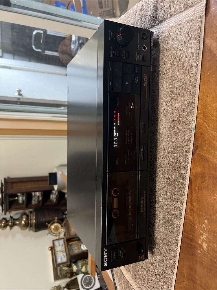Sony TC-RX60ES Auto-Reverse stereo cassette deck Dolby B/C HX-Pro working