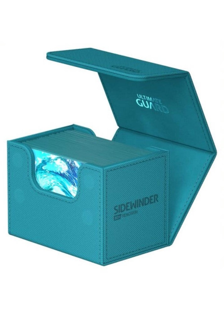 Ultimate Guard Sidewinder Deck Case 80+ Monocolor Petrol