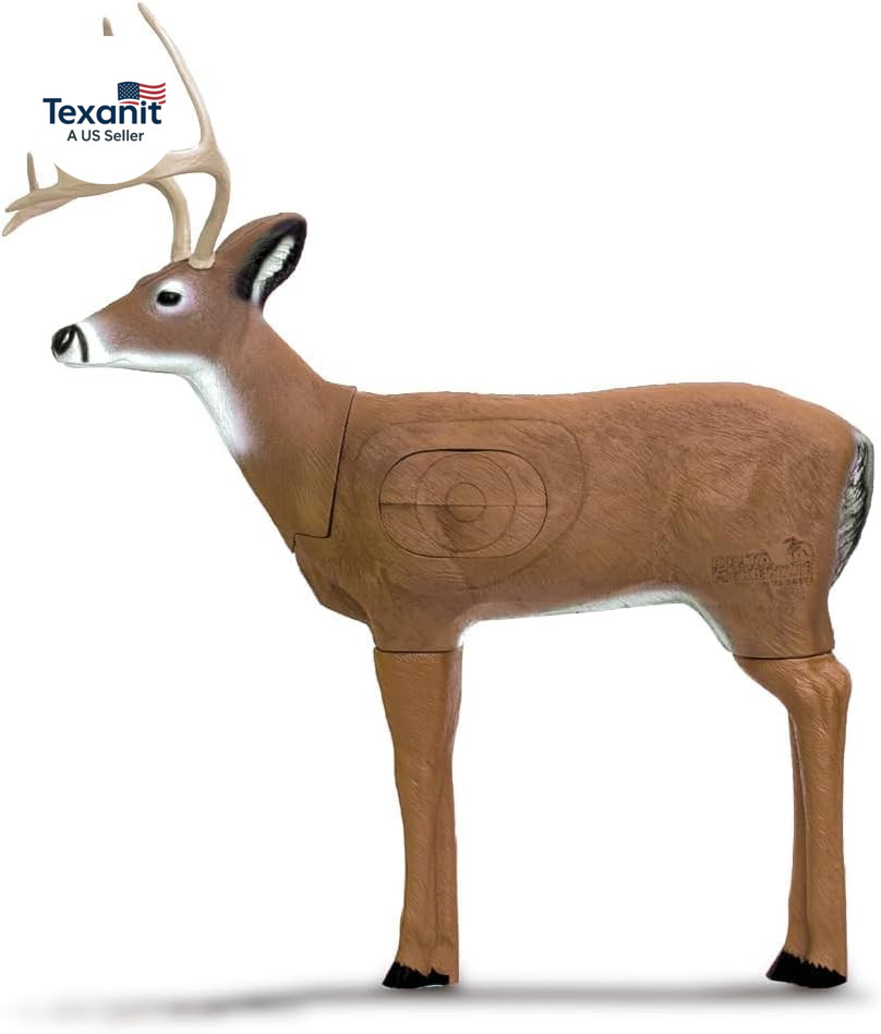Challenger Deer 3D Archery Target - 41" Self-Healing Foam Construction - IBO Sco