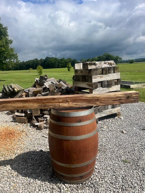 118 Fireplace Mantle Beam 72"x6"x6" Solid, Rustic, Salvage