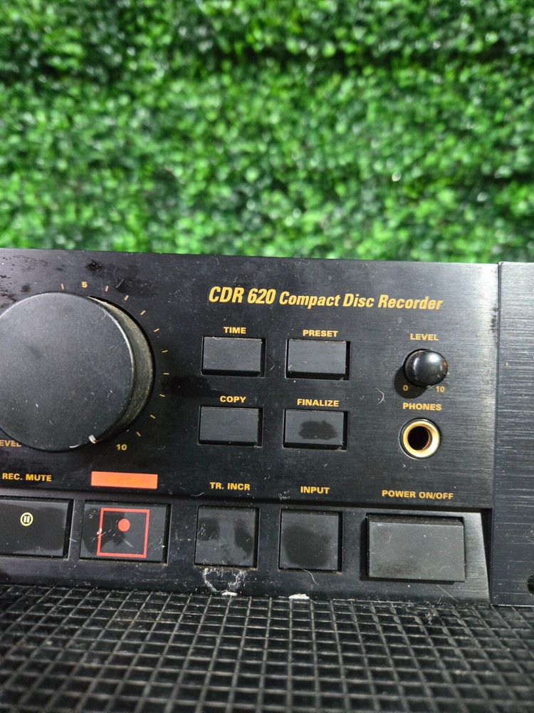 Vintage Marantz Compact Disk Recorder Model CDR 630 No Power Cord, Untested