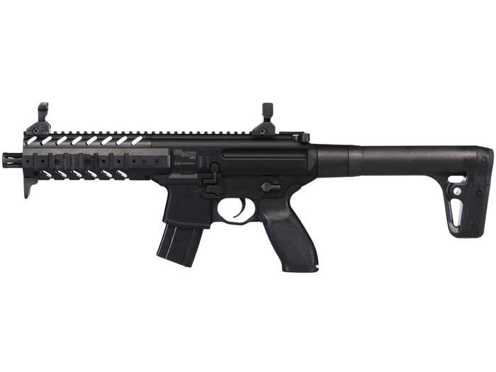 SIG Sauer MPX CO2 Rifle, Black  0.177