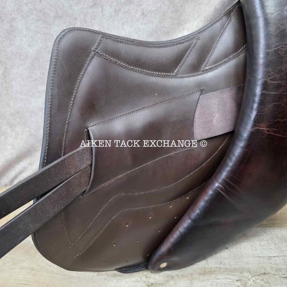 2021 Stackhouse Monoflap Jump Saddle, 18" Seat (Read Description)