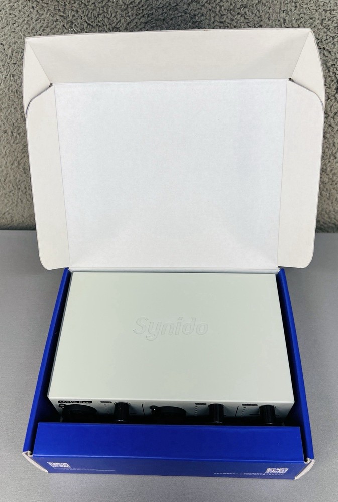 Synido LiveMix Duet Audio Interface Grey
