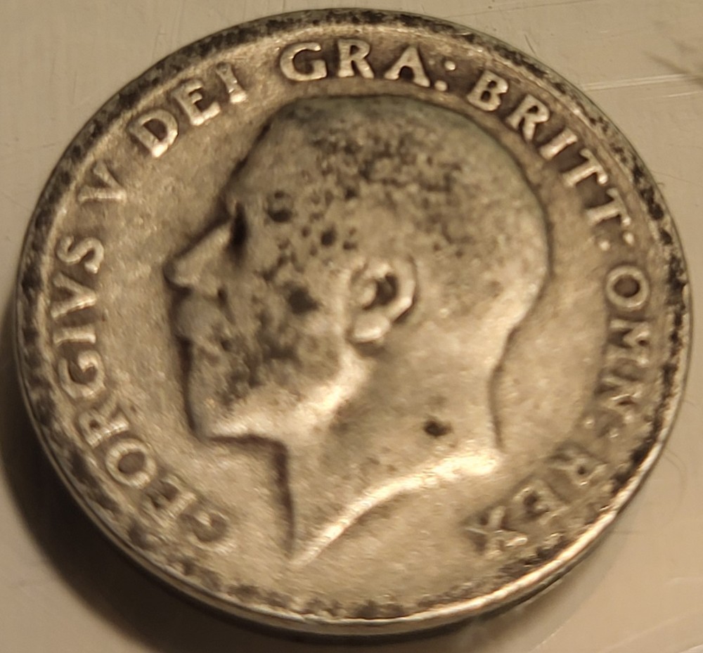 Pre 1925 Great Britain Silver Six Pence! Great Condition Sixpence!