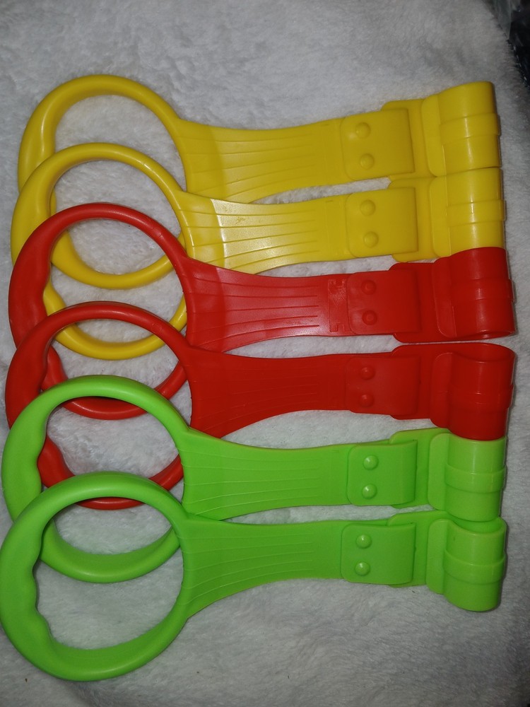 6 PCS Baby Pull up Rings Robust Baby Pull Rings Crib Pull Rings Playpen Pull up