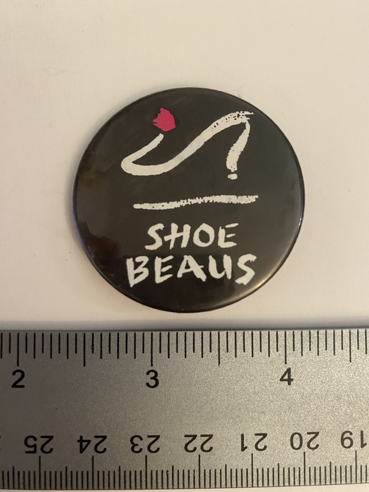 Shoe Beaus Pin Back Button P55
