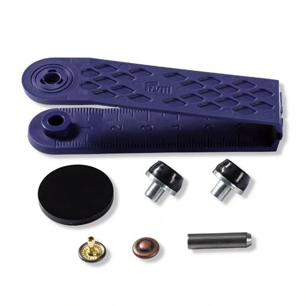 Prym Denim Rivets 9mm, 24 Sets w/ Setting Tool (403102)