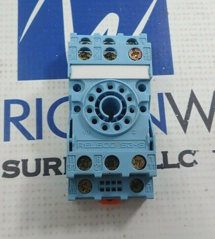 RELECO S3-S RELAY BASE/SOCKET 10A 380V