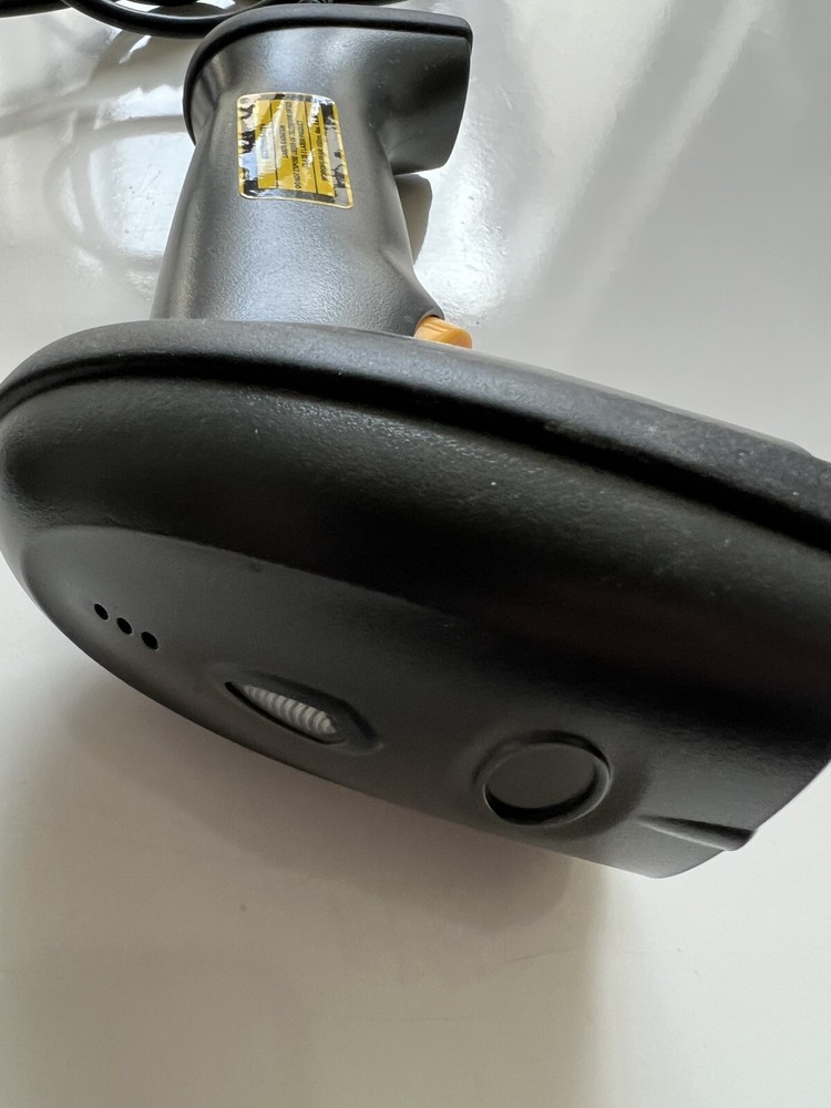 Tested Working Sunlux XL-626A USB Laser Handheld Barcode Scanner With Stand