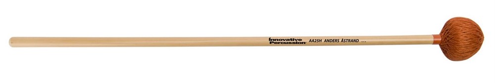 Innovative Percussion AA25H Heavy Medium Vibraphone / Marimba Mallets Orange