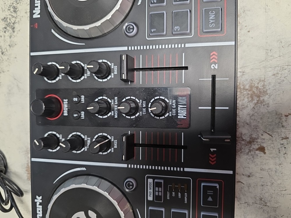 Numark Party Mix DJ Controller With Built-in Light Show
