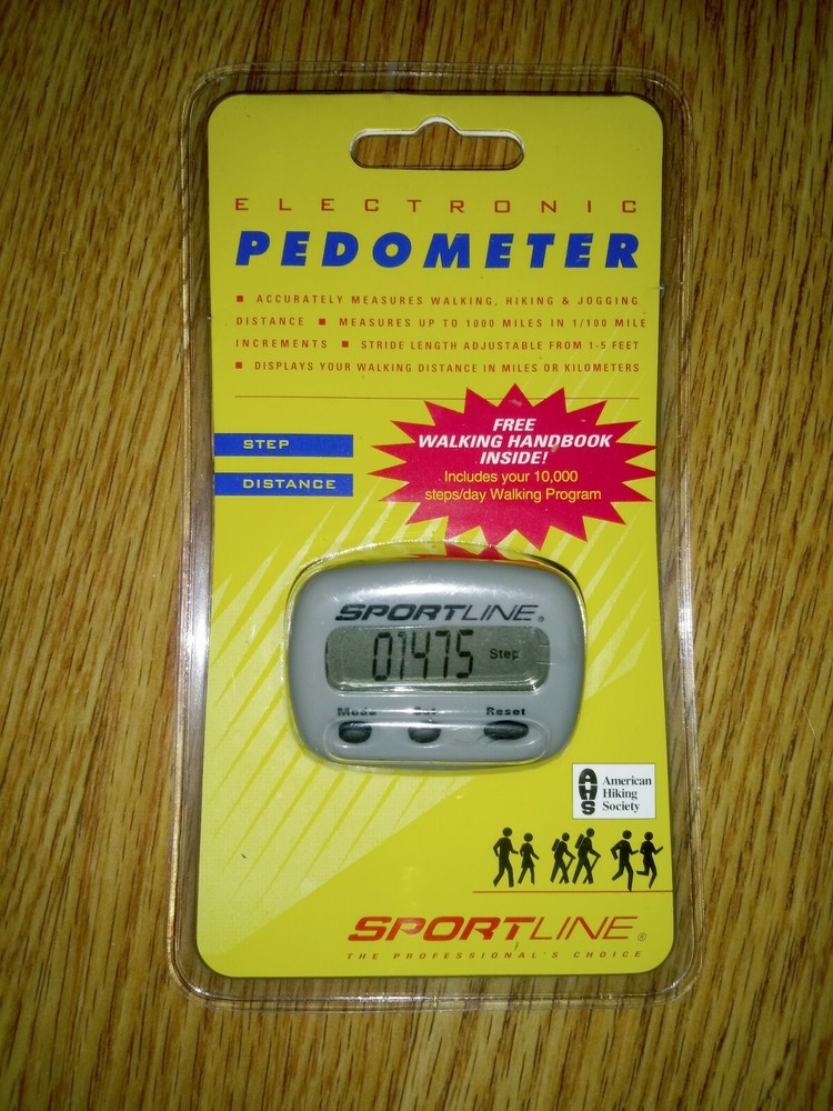 SportLine Electronic Pedometer - New & Sealed