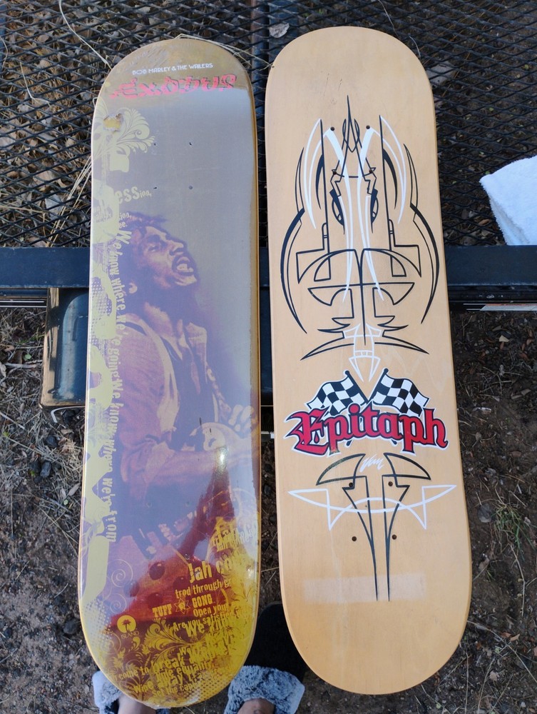 Bob Marley  - Skateboard Deck Promotional - never used