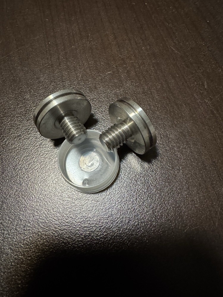 Leica 1.5” Nests 3/8-16 Threads 2 PCs.