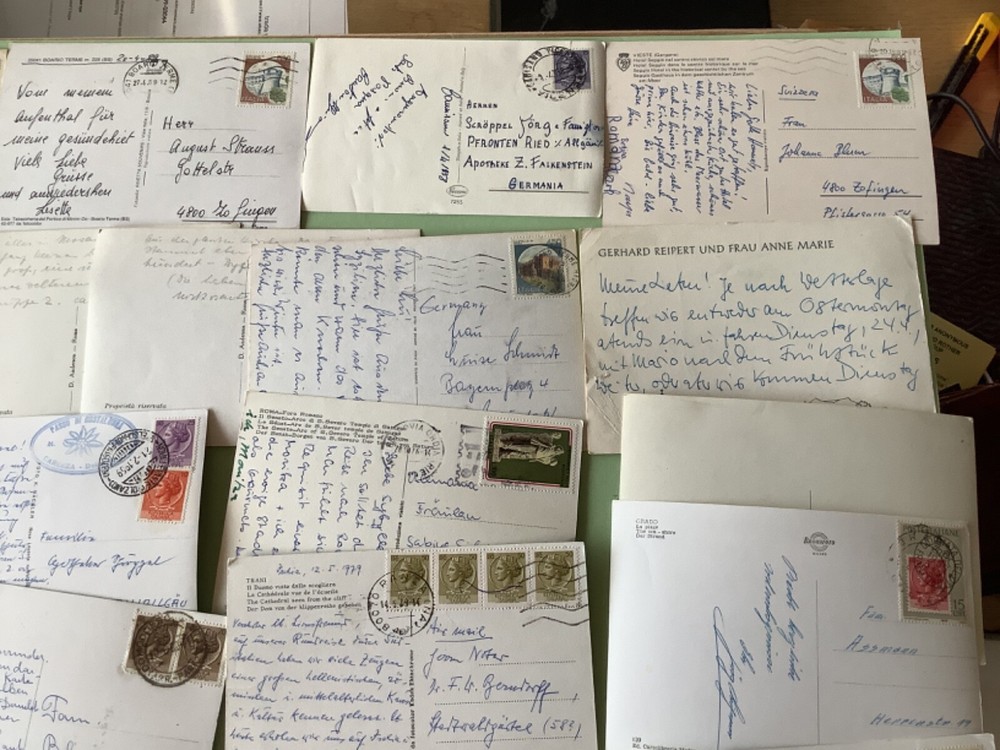 Italy collection postal postcards 20 items Ref A2039