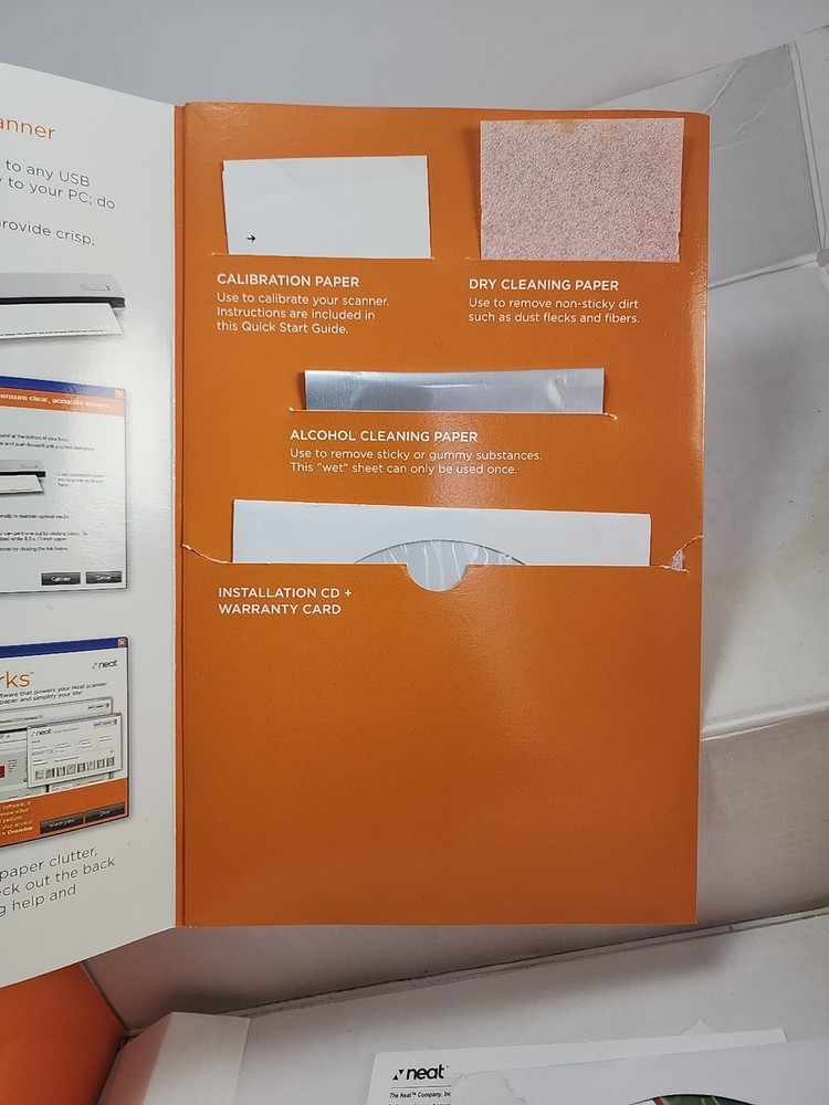 Neat Receipts Mobile Scanner + Digital Filing System Complete