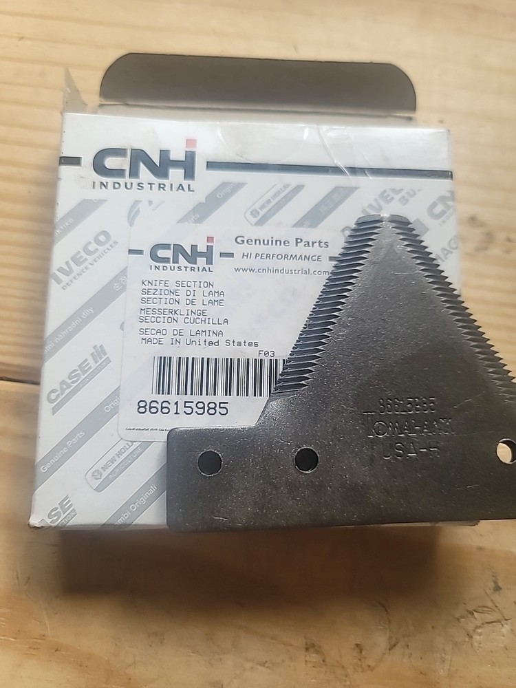 New Holland Knife Section Part # 86615985