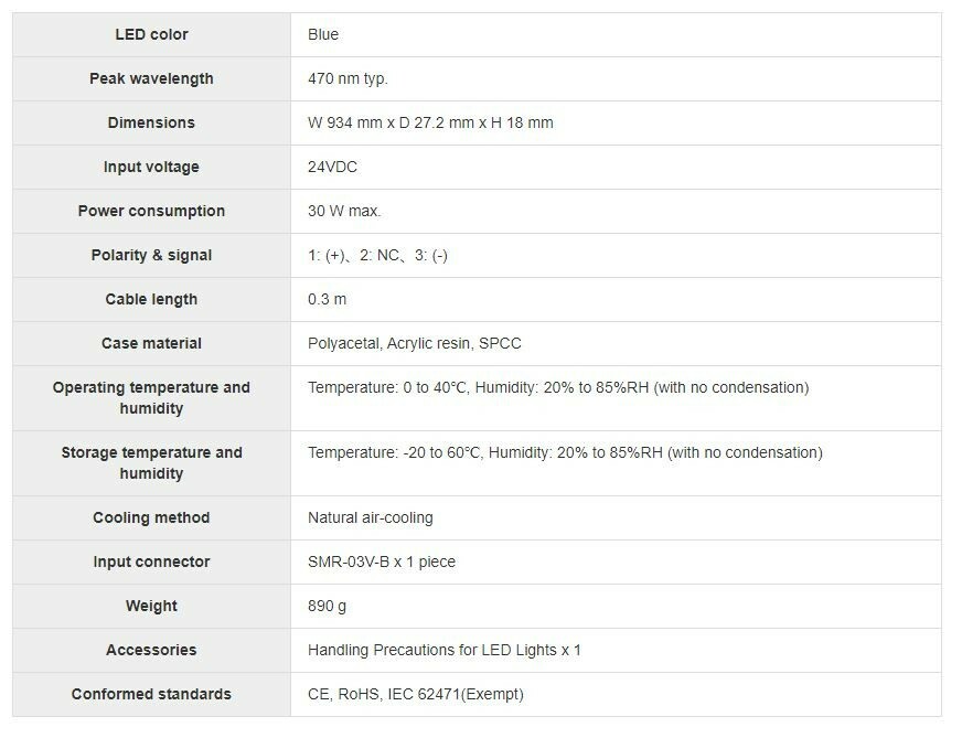 CCS LND-900A-BL-DF Machine Vision Light ***NEW***