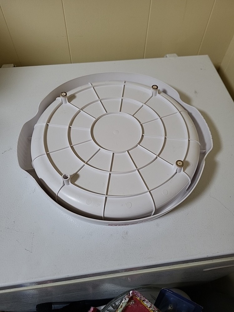 NuWave Pro Infrared Oven Replacement Part Base Only White-Missing 1 Rubber Foot