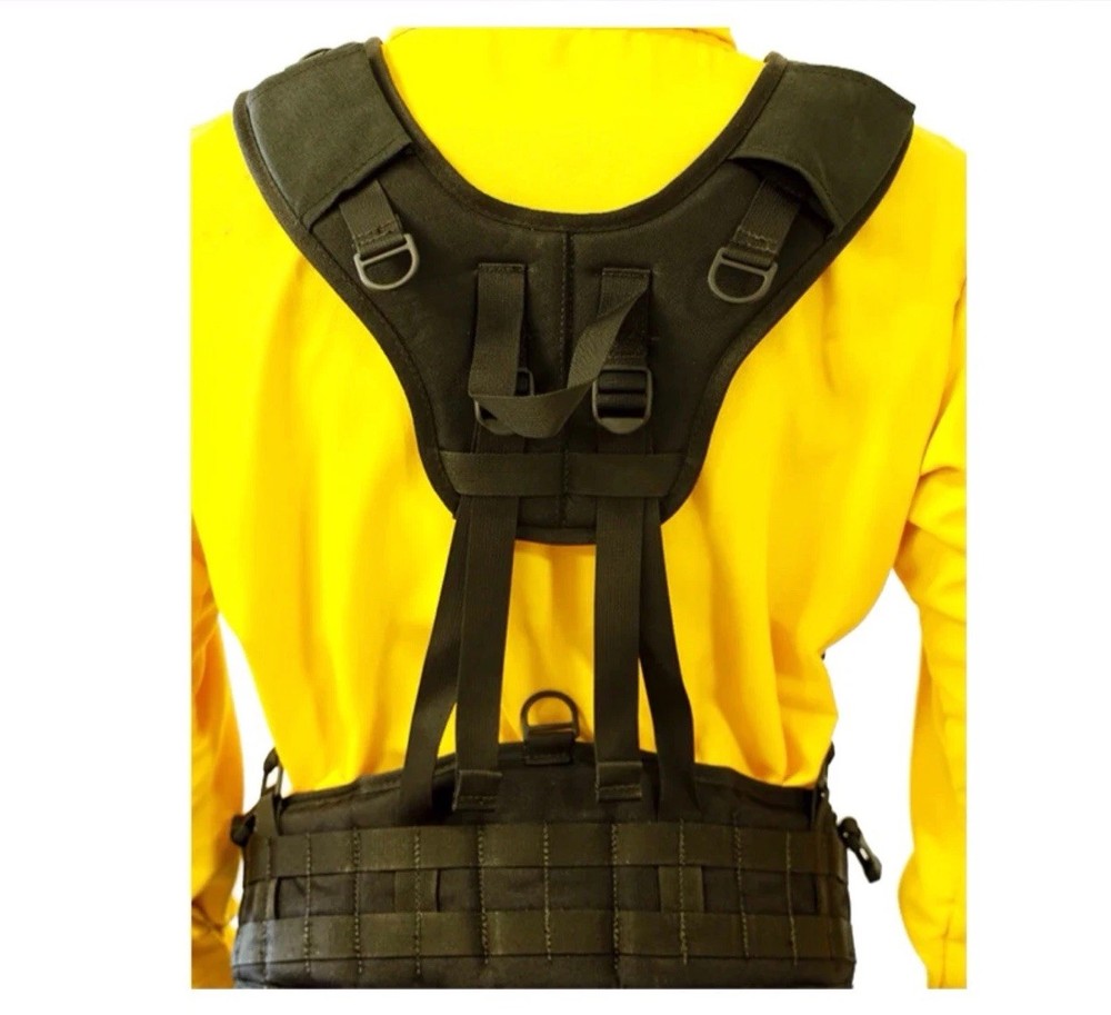 Wolfpack Gear Wildland Firefighter Web Gear Harness WEB-HR-1100-BK EUC