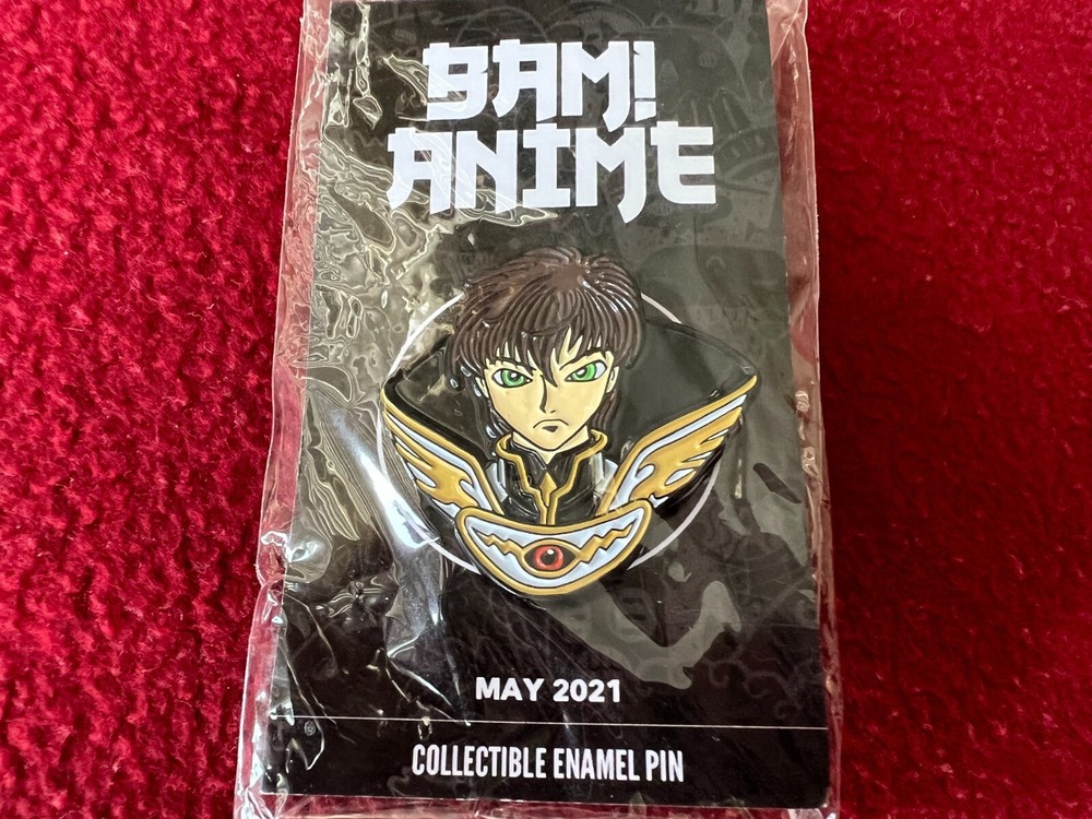 BAM BOX Exclusive  ANIME CODE GEASS SUZAKA  VARIANT ENAMEL PIN #/250