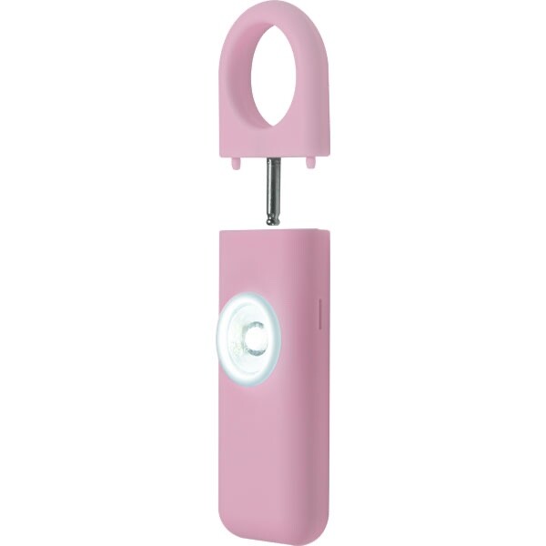 Personal Panic Alarm 130dB and Strobe..Pink